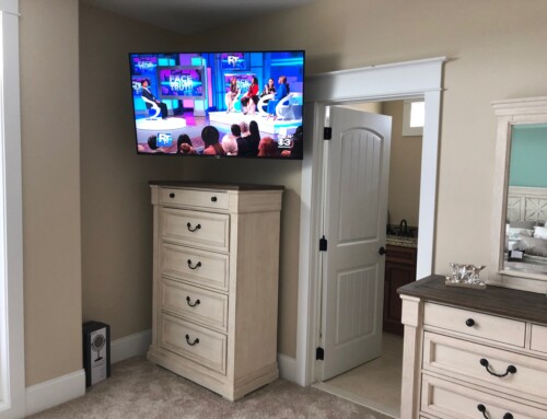 Corner TV Installation
